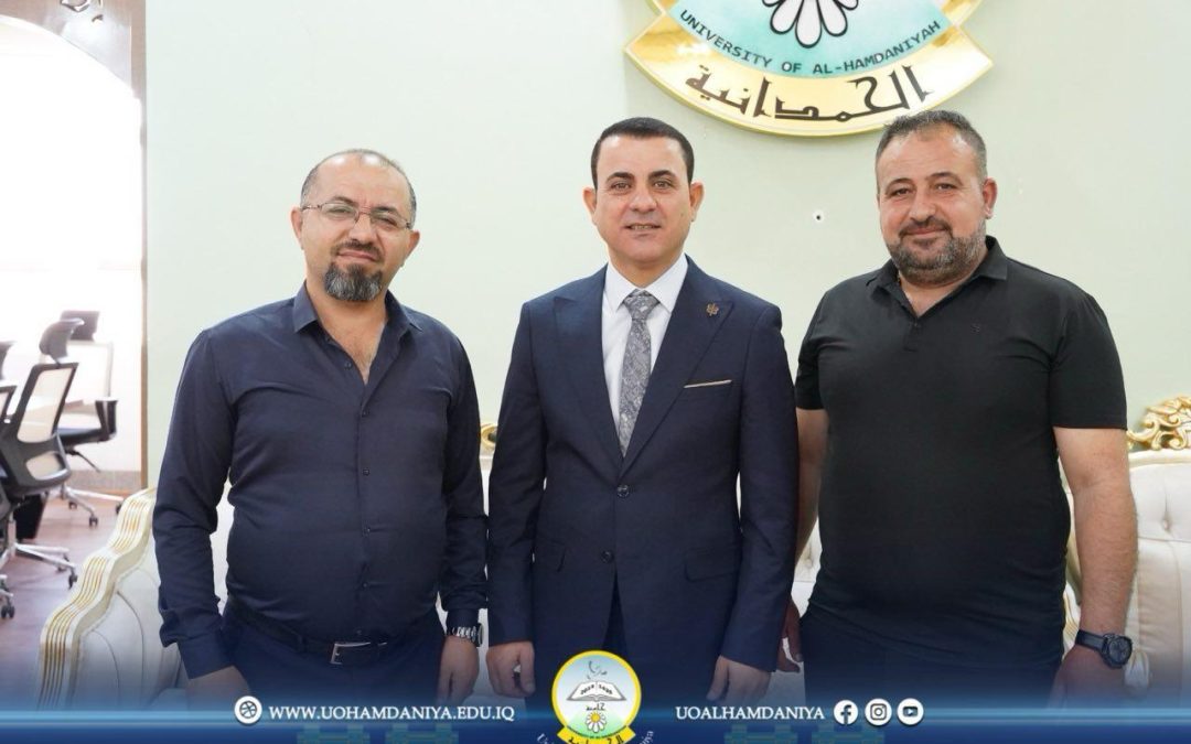President of the University of Al-Hamdaniya Receives a Visit from Distinguished Guests