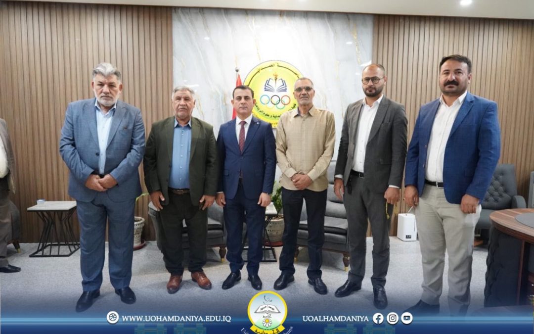 *President of Al-Hamdaniya University Receives Official and Academic Delegations*